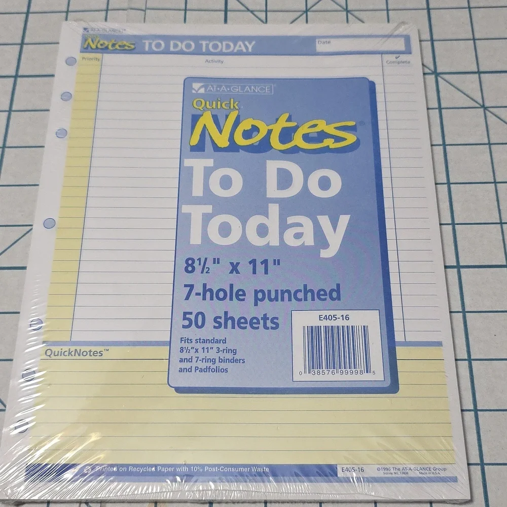 AT-A-GLANCE QuickNotes 